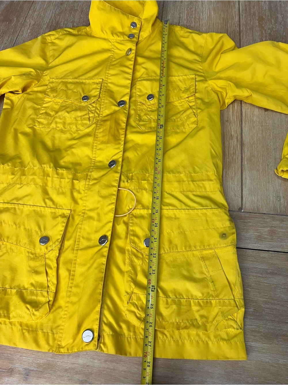 Ralph Lauren Yellow Quilted Shell Jacket - Picture 4 of 8